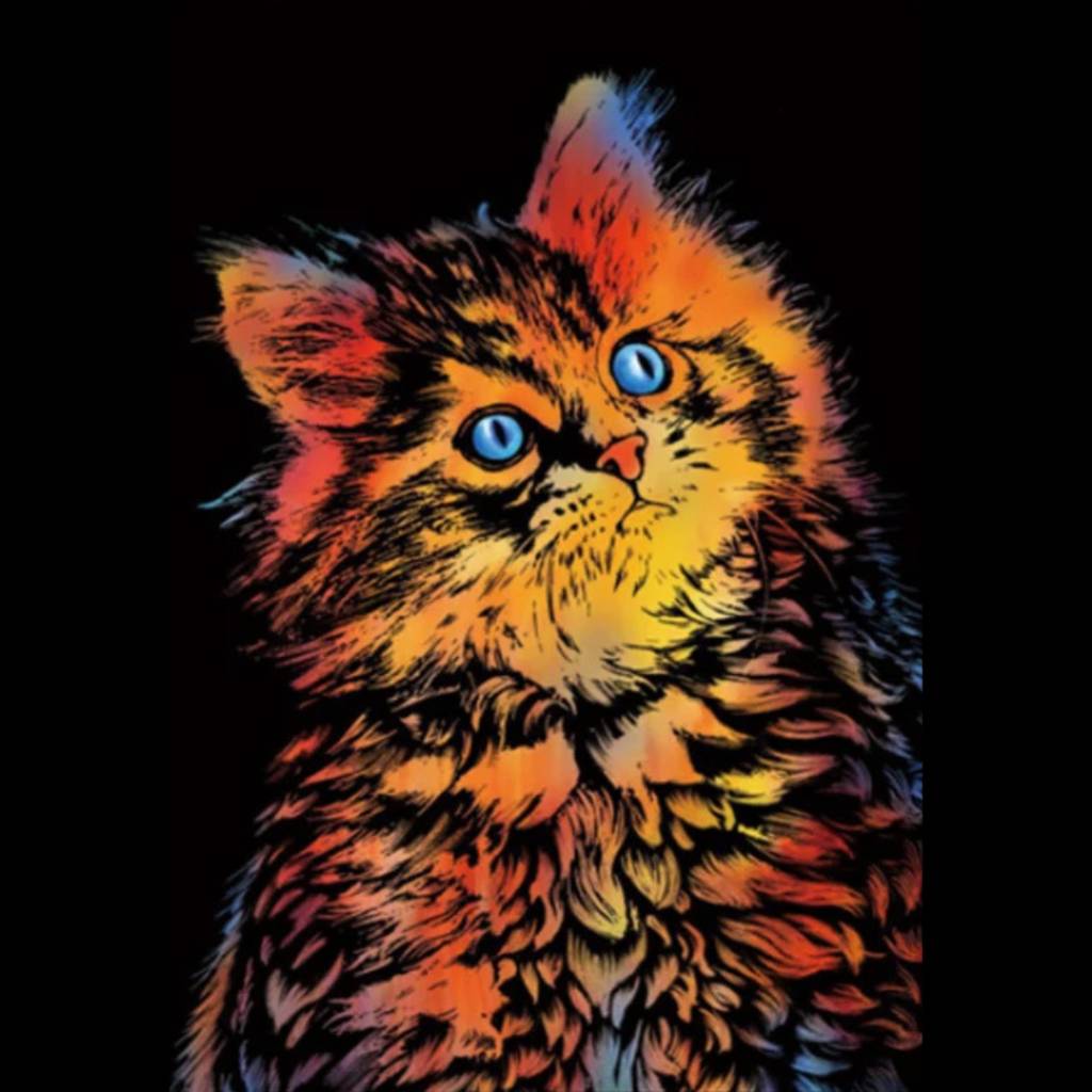creative scratch art gift for kids